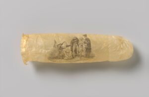 1.-Anonymous-Condom-with-print-c.-1830.-Acquired-through-the-F.G.-Waller-Fonds