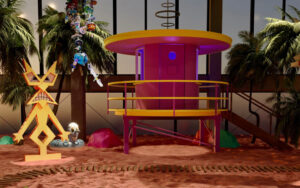 Kenny-Scharf-Emotional-Exhibition-Beach-Club-Rendering-4-by-Stefano-Lattanzio-art-plugged_-1024x640-1