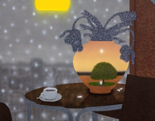 SKIM040-SungHwaKim-StillLifewithMoonJarandCoffee01-1-650x507-1