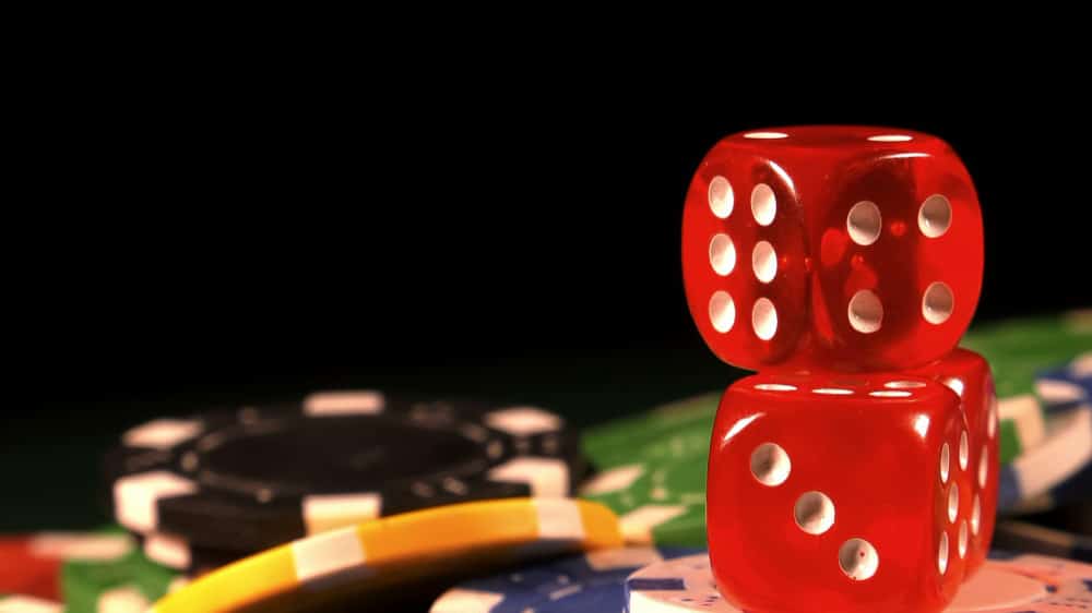 game-gambling-poker-money-chips-red-dices-photo
